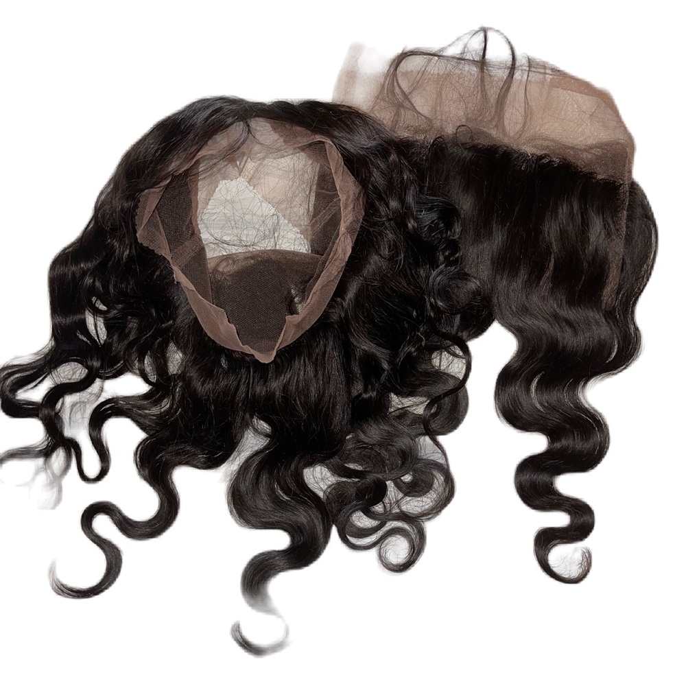 Bundle deal - (2) 100% Human 16” Body wave Hair Lace 360 Frontals